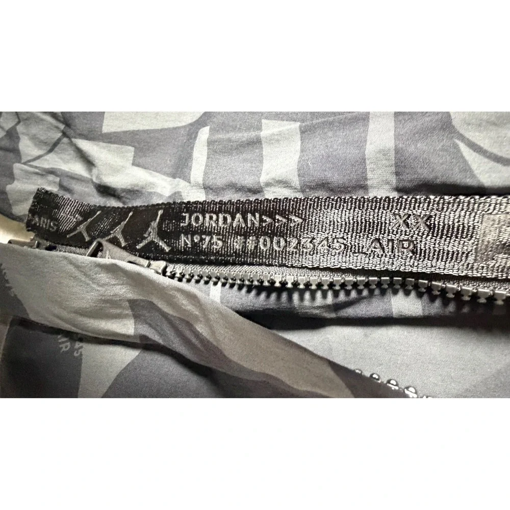 Jordan Paris Saint Germain PSG‎ Mens SS Button Up Black Camo Size S DM3108010